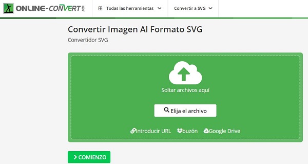 Como vectorizar una imagen online totalmente gratis utilizando Online Convert